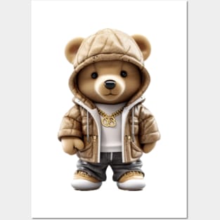 Hip-hop Teddy Bear Posters and Art